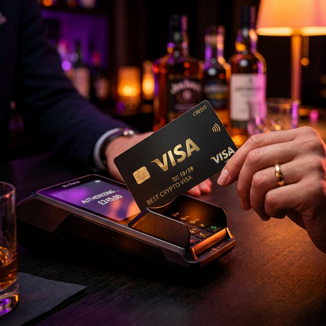 Best Crypto Visa Card com foco em cashback cripto e uso premium
